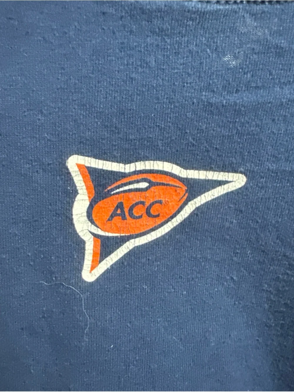 Vintage 90s Nike Virginia Tech Football Center Swoosh Shirt Size Xxl